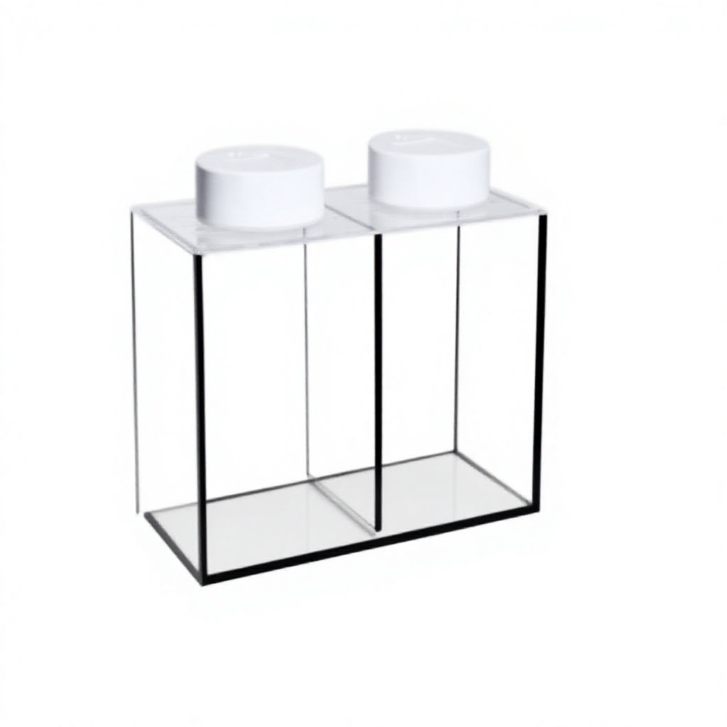 White/20*10*15CM/LED Light,Aquarium cover