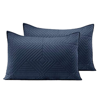 Housse de coussin carrée tissée de luxe moderne Amity pour hôtels, lits et canapés