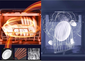 <span class=keywords><strong>Mini</strong></span> <span class=keywords><strong>lave</strong></span>-<span class=keywords><strong>vaisselle</strong></span> de comptoir portable peu encombrant idéal RV <span class=keywords><strong>Lave</strong></span>-<span class=keywords><strong>vaisselle</strong></span> entièrement automatique avec réservoir d'eau - Product Image 6