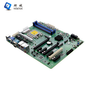 Carte mère industrielle Yentek W680VM LGA1700 ATX DDR4 Quatre canaux 2HDMI VGA Double réseau 6 ports série PCIe - Product Image 1