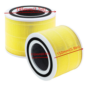 Cartouche purificateur d'air Hepa filtre pièces de rechange pour LEV OIT CORE300 CORE-300-RF filtre à vide accessoire - Product Image 2
