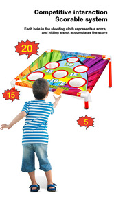 Jouets <span class=keywords><strong>de</strong></span> plein air <span class=keywords><strong>pour</strong></span> enfants panneau <span class=keywords><strong>de</strong></span> <span class=keywords><strong>sac</strong></span> <span class=keywords><strong>de</strong></span> <span class=keywords><strong>sable</strong></span> amusant jeu <span class=keywords><strong>de</strong></span> lancer ensemble <span class=keywords><strong>de</strong></span> sport interactif parent-enfant score compétitif plastique Durable - Product Image 5
