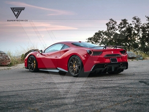 Alerón Trasero de Fibra de Carbono Novt para Ferrari <span class=keywords><strong>488</strong></span> GTB <span class=keywords><strong>Spider</strong></span> 2015-2017 - Product Image 6