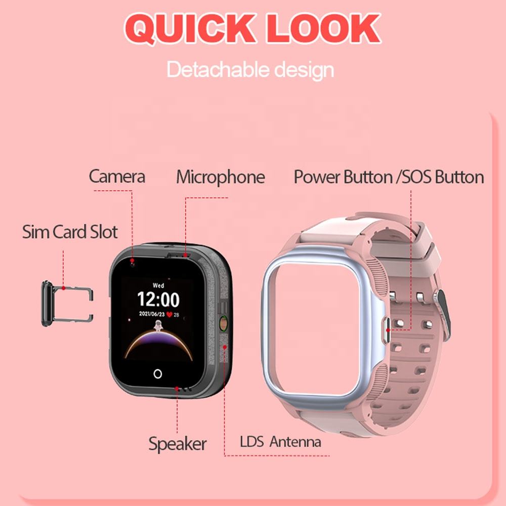 2024 Smart Watch with SIM Card 4G HD Video Call Function