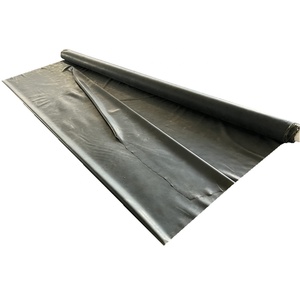 Hoja de goma de látex elástico negro de 0,2mm suave y no tóxica en formato de rollo - Product Image 5