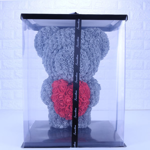 Di Yiwu Fabbrica Artificiale di Alta Qualità di Schiuma Orso Rosa di Peluche Rosa Orso 40 Centimetri per San Valentino - Product Image 3