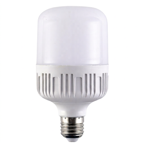 LED <b>T</b> Type Bulb 30Watt Diameter 100mm Constant Current DOB E27 Base AC165V-265V SMD2835 Plastic PP 2700K-6500K CRI80 1500lm - Product Image 1
