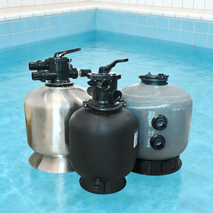 Peralatan Filter Kolam Renang Fiberglass dan Filter Pasir untuk Sistem Filtrasi Kolam Renang di Atas Tanah Merek HUAXI - Product Image 1