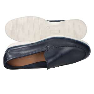 Mocassins pour homme Gino Tagli, bleu, taille 44, chaussures épaisses - Product Image 6
