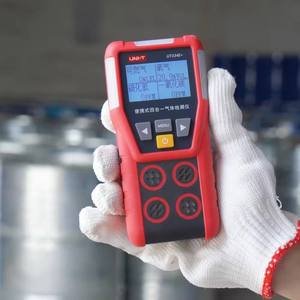 Détecteur de fuite de gaz UT334E Plus, moniteur de qualité de l'air portable 4 en 1, détecteur de monoxyde de carbone, testeur de gaz H2S O2 EX - Product Image 4