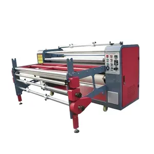 Máquina de impresión de transferencia de calor por sublimación de rodillos, máquina de prensado en caliente con tambor de 200 mm