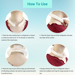 Wearable Body Cooling Tube for Heat and Hot Weather, <strong>Neck</strong> Gel Ice <strong>Cooler</strong> for Outdoor Workers, Sports - Product Image 6