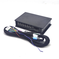 31 EQ Araç Android Ekolayzır Amfi Uygulama Kontrolü 4 Giriş 4 Çıkış 6CH RCA Çıkış RMS 50W 4 Kanal Sınıf AB DSP Araç Amfisi