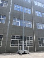 5m Elektrisch Betriebener Kohlefaser-Aluminium Teleskopmast Hebesäule für Industrieroboter