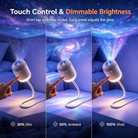 Projecteur Holographique Océanique Pseudo 5D Populaire Alimenté par USB, Réglable à 360 Degrés, Veilleuse LED de Projection Ciel Étoilé Cosmique