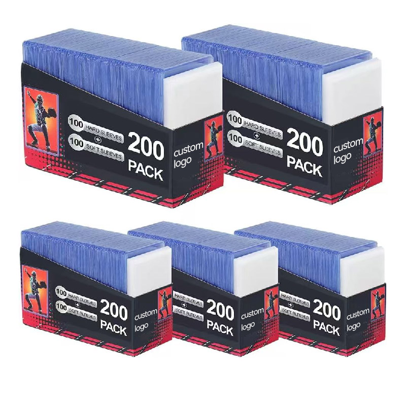 baseball card plastic sleeves Trading | Shop Card Sleeves WIDE APPLICATION 500 Pack Card Sleeves |