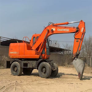 Excavadora de ruedas Doosan DH130W 140W-7 original, modelos DH130 DH140 DH150 - Product Image 2
