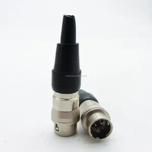 Professional audio Mini XLR 4Pin male male Jack Plug MIC Cable Wire Connector Small XLR Socket Microphone Plug Jack