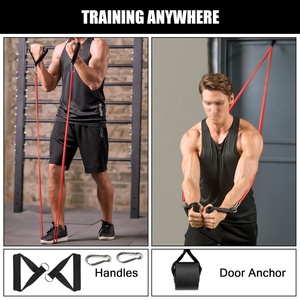 <span class=keywords><strong>Bandas</strong></span> Elásticas de Resistencia de Látex de Alta Resistencia para Entrenamiento, Gimnasio, Yoga y Ejercicio - Product Image 5