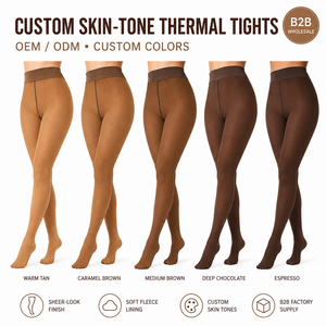 <span class=keywords><strong>Collant</strong></span> Termici Felpati Effetto Pelle Personalizzati da Donna, Caldi Invernali, Effetto Trasparente, OEM ODM Private Label - Product Image 1