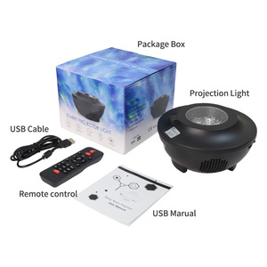 Projecteur LED Ciel Étoilé Rêveur Lampe USB Laser Univers Étoilé Veilleuse DIY Lumière Ondulante Lune et Eau - Product Image 5