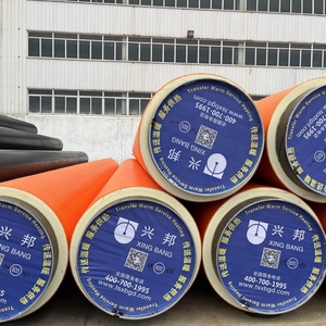 Phun quanh co Pur cách nhiệt ống làm bằng mật độ Polyurethane cách nhiệt ống thép cách nhiệt ống nước nóng cho cấp nước - Product Image 4