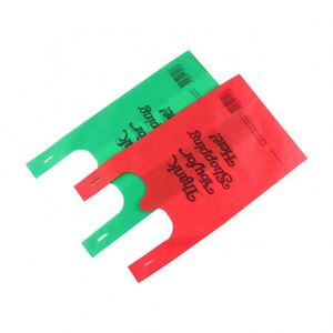 Bolsas de Compras Reutilizables Ecológicas para Supermercado, Tipo Camiseta, con Corte en W, Ultrasónicas, de Tela No Tejida, con Color Personalizado - Product Image 2