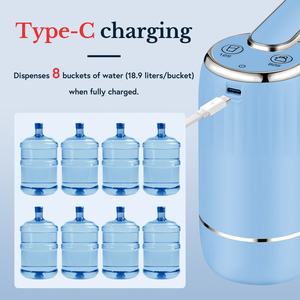 Dispensador de Agua Automático Portátil de 5 Galones con 3 Modos, Soporte Plegable para Hogar, Auto, Hotel, RV, Hecho de Plástico Resistente - Product Image 5