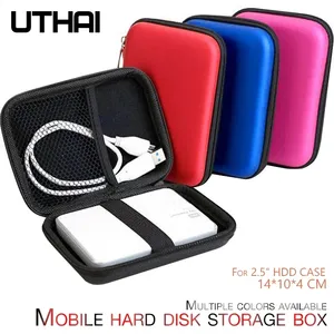 HDD <strong>Bag</strong> <strong>External</strong> USB <strong>Hard</strong> Drive <strong>Disk</strong> Storage <strong>Bag</strong> Carry Usb Cable Case Cover for PC Laptop <strong>Hard</strong> <strong>Disk</strong> Box - Product Image 2