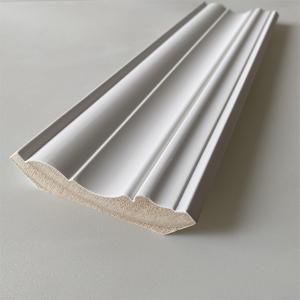 Molduras de Techo de Pino Imprimadas en Blanco de Diseño Moderno y Ecológico de Primera Calidad para Techos de Hoteles - Product Image 1