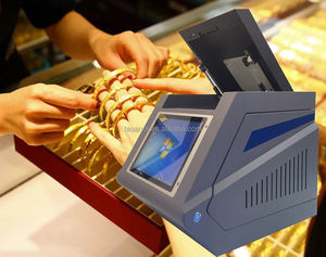 고정밀 새로운 휴대용 <span class=keywords><strong>XRF</strong></span> 금 시험 기계 높은 귀금속 분석기 순도 밀도 시험 기계 - Product Image 4