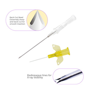 KDL <strong>I.V</strong>. Color-Coded Butterfly Veterinary IV <strong>Catheter</strong> Needle Injection Port and Wing <strong>Cannula</strong> - Product Image 4