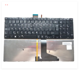 Clavier pour <span class=keywords><strong>Toshiba</strong></span> S50 S50-A S50D-A S50T-A L70-A L70D-A L70T-A L50-A <span class=keywords><strong>L50D</strong></span>-A L50T-A L55-A L55D-A avec cadre et rétroéclairage - Product Image 2