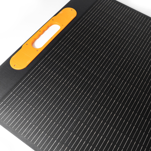 Panel Solar Plegable Portátil de 100W, 24% de Eficiencia, Color Negro, 530x615mm, para Camping al Aire Libre, Precio Directo de Fábrica, Venta al Por Mayor - Product Image 6
