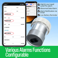 Sensor de Nivel de Combustible Ultrasónico Inalámbrico PLH-SL02 para Tanques Estacionarios, para Monitoreo de Tanques de Combustible de Generadores de Emergencia