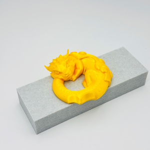 Nouveaux jouets imprimés en 3D sur mesure OEM de l'usine : Donut Dragon, animaux et dinosaures, service d'impression 3D de qualité, vente chaude - Product Image 4
