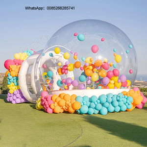 Tente transparente de maison de ballon de château gonflable de dôme d'amusement de maison gonflable extérieure de bulle de rebond pour la photographie de location d'événement - Product Image 4