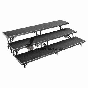 Plateformes de chœur Topfinger 2026 à <span class=keywords><strong>prix</strong></span> avantageux, plateformes assises, plateformes mobiles en aluminium pliables, escaliers de scène de chœur/plateformes de chœur - Product Image 6