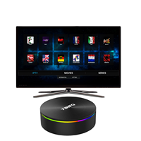 Decodificador STB 1080P Quad Core Android 12 Procesador S905X3 Transmisión 4K WiFi 2.4G/5GHz Ethernet 10/100Mbps