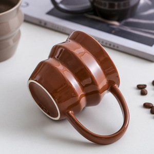 Taza de café <span class=keywords><strong>TATA</strong></span> de porcelana moderna de alto valor creativo diseño Simple lavavajillas microondas apto para el hogar Oficina parejas negocios - Product Image 2