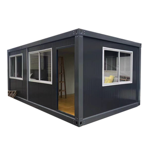 Maisons conteneurs pliantes de 20 pieds équipées de toilettes et de chambres, faciles à installer et pratiques à transporter - Product Image 1