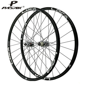 파삭 MTB 휠셋 29 27.5 26인치 디스크 브레이크 6볼트 24홀 12s HG 코어 QR 5mm 9x100mm 9x135mm 그래블 로드 바이크 700C 휠셋 - Product Image 1