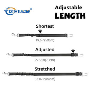 Cinturón de seguridad ajustable <span class=keywords><strong>para</strong></span> <span class=keywords><strong>coche</strong></span>, cinturón de seguridad con logotipo personalizado <span class=keywords><strong>para</strong></span> mascotas, mazon - Product Image 6