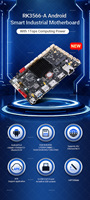 Placa Base Industrial RK3566 de Alto Rendimiento con Cuatro Núcleos A55, 1TOPS NPU, 4K Integrado, para Kiosco, Señalización Digital e IOT