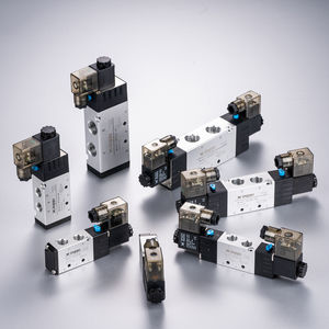 SMC חשמלי אוויר בקרת שסתום 5 דרך 2 עמדה כפול סליל סולנואיד שסתום פנאומטי שליטה כיוונית סולנואיד שסתום - Product Image 4