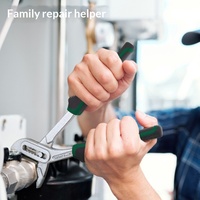 112-Piece Household Repair Tool Set Multi-Functional Hardware Tools Including Wrenches Tape Measure Hex Keys Chrome Vanadium