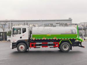 รถดูดสิ่งปฏิกูล Dongfeng D9, ระยะฐานล้อ 3950/4500 มม. ให้เลือกได้, ปรับแต่งได้ตามความต้องการ, ส่งออกยอดนิยมไปยังแอฟริกาและภูมิภาคอื่นๆ - Product Image 3