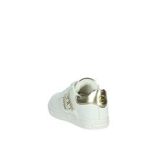 Baskets Cult Girls' T-291 Blanc Or – Chaussures en toile tendance - Product Image 2