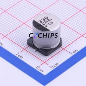 ตัวเก็บประจุ EEEHA1C331AP อลูมิเนียมอิเล็กโทรลีติค SMD D10xL10.2mm 330uF 20% 16V 230mA-120Hz - Product Image 1