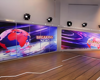 Écran LED mural HD complet à petit pas de pixel P1.25 P1.53 P1.86 P2.5 P3 pour utilisation en magasin de détail et en centre commercial